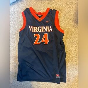 UVA number 24 basket ball jersey